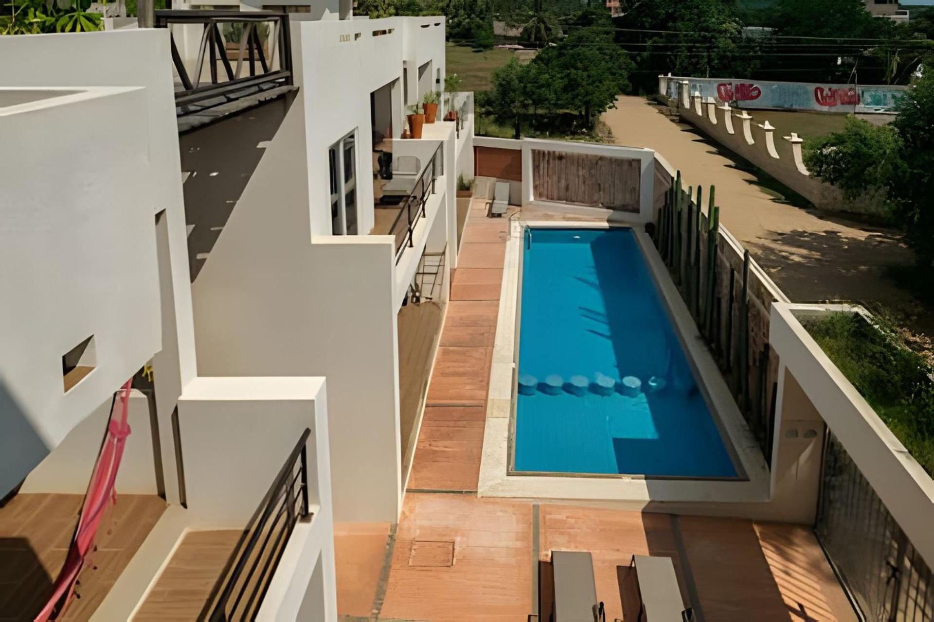 Отель La Aurora Puerto Escondido Пуэрто-Эскондидо Экстерьер фото