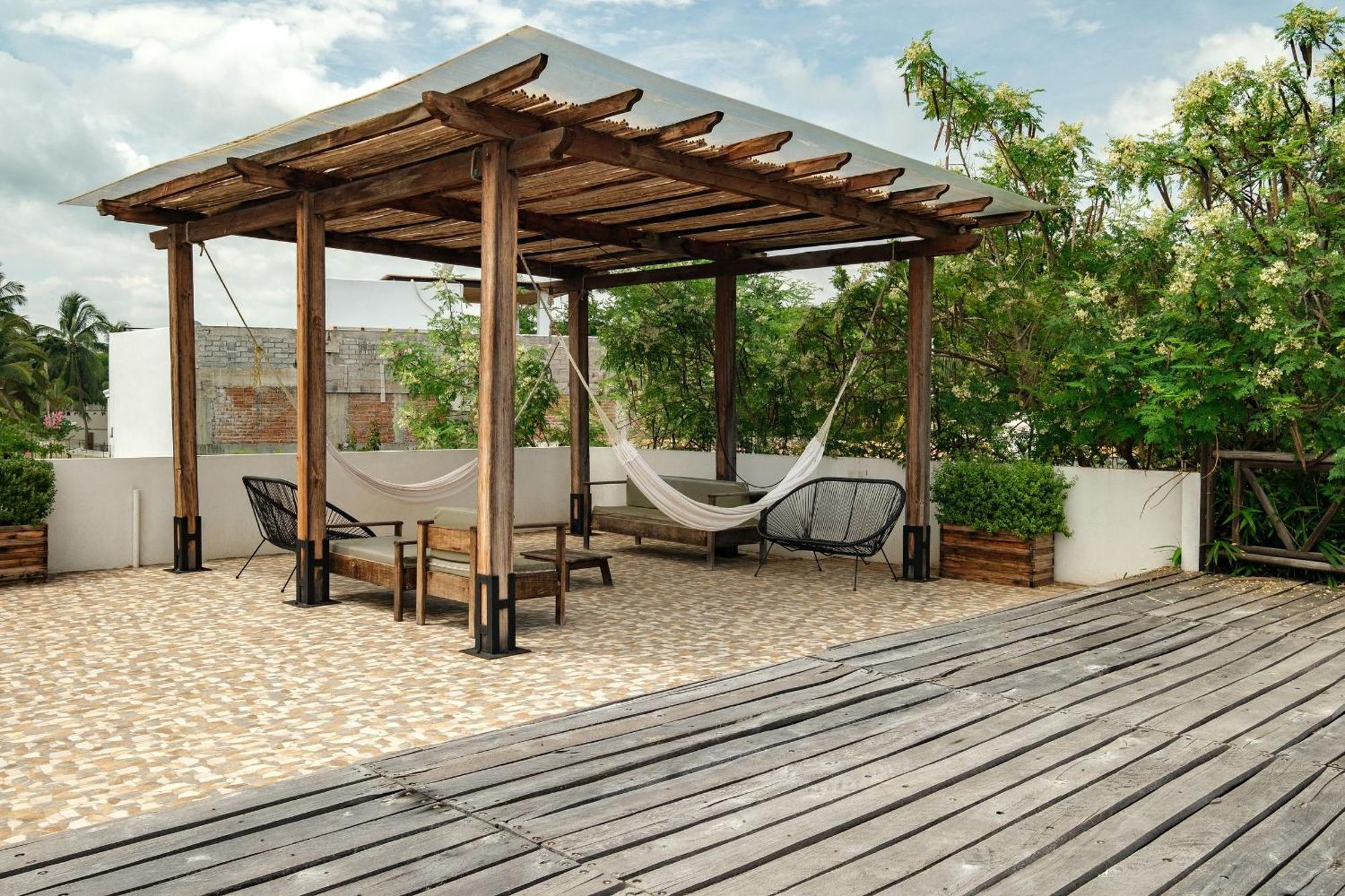 Отель La Aurora Puerto Escondido Пуэрто-Эскондидо Экстерьер фото