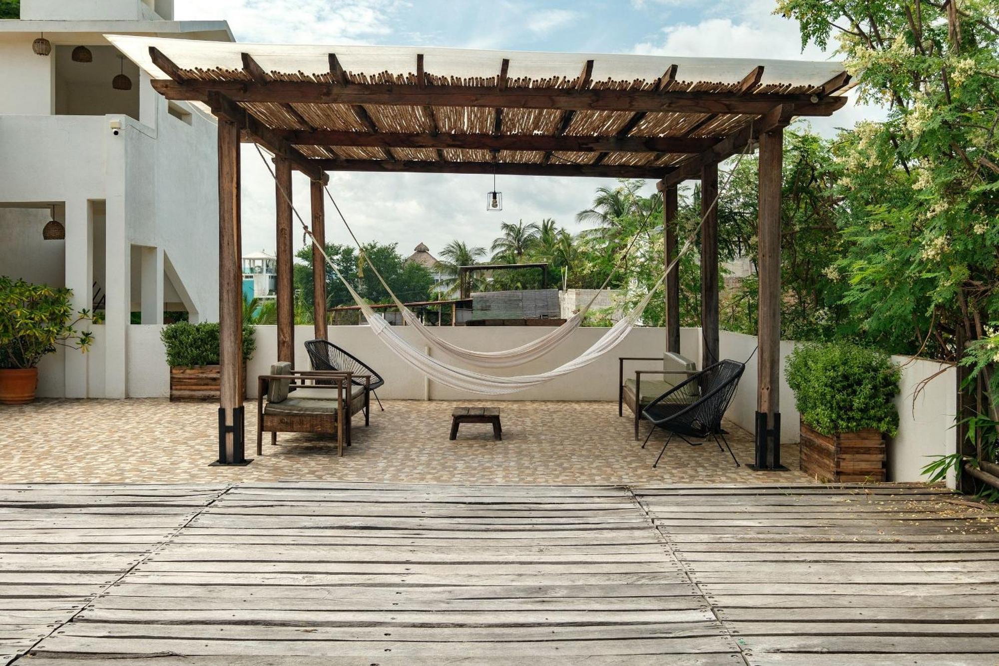 Отель La Aurora Puerto Escondido Пуэрто-Эскондидо Экстерьер фото